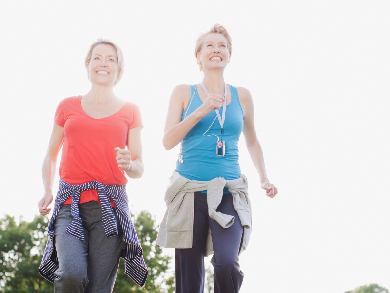 Walking Fitness Routine for Older Women