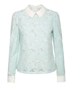 Lace formal top