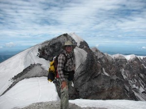 Kyle Miller on Mt. St. Helens